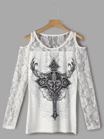 OEM Ladies White T-Shirts