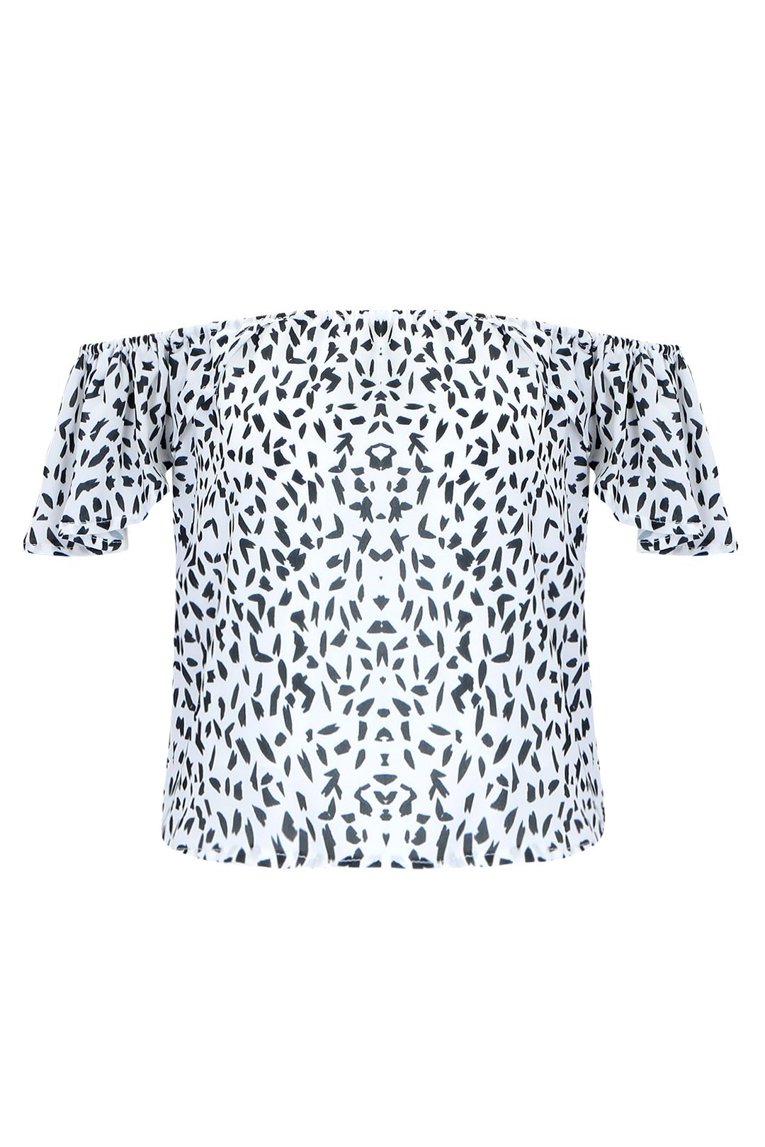 Wholesale Short Sleeve White Top