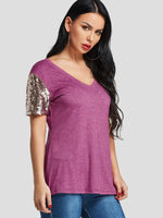 OEM Ladies Rose T-Shirts
