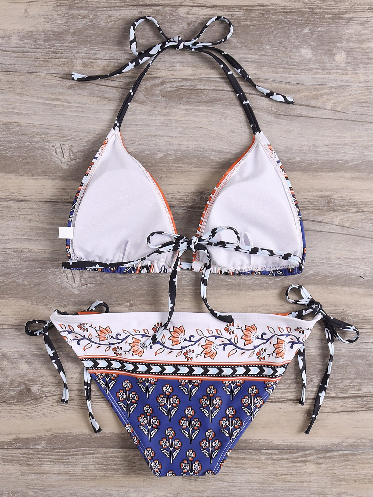 NEW FEELING Womens Floral Bikinis