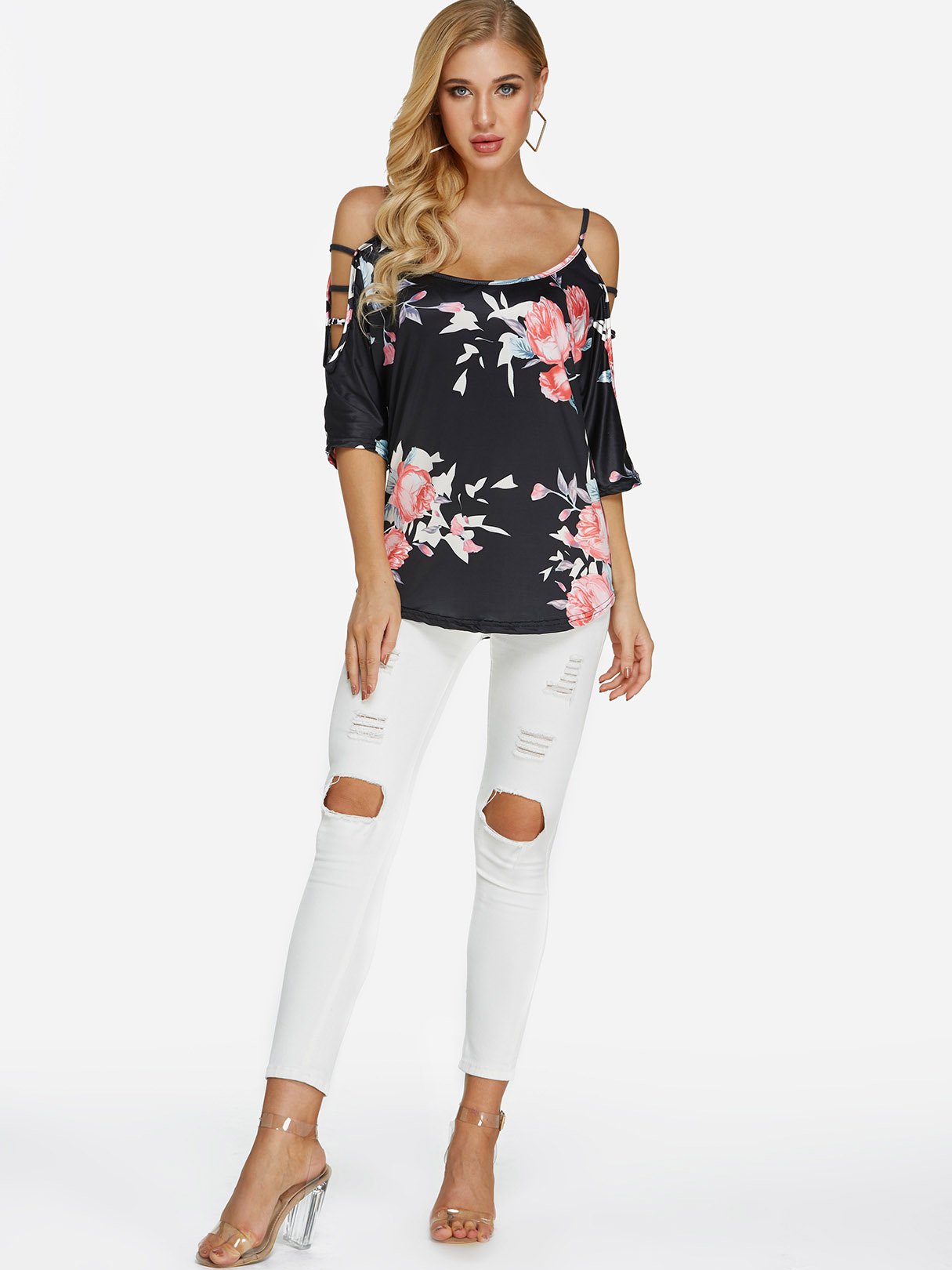 OEM ODM Womens Blue Blouses