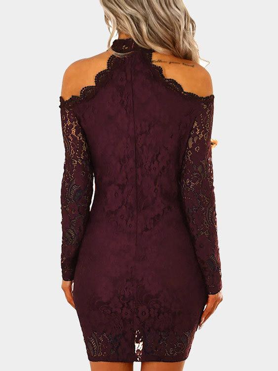 OEM ODM Womens Burgundy Mini Dresses