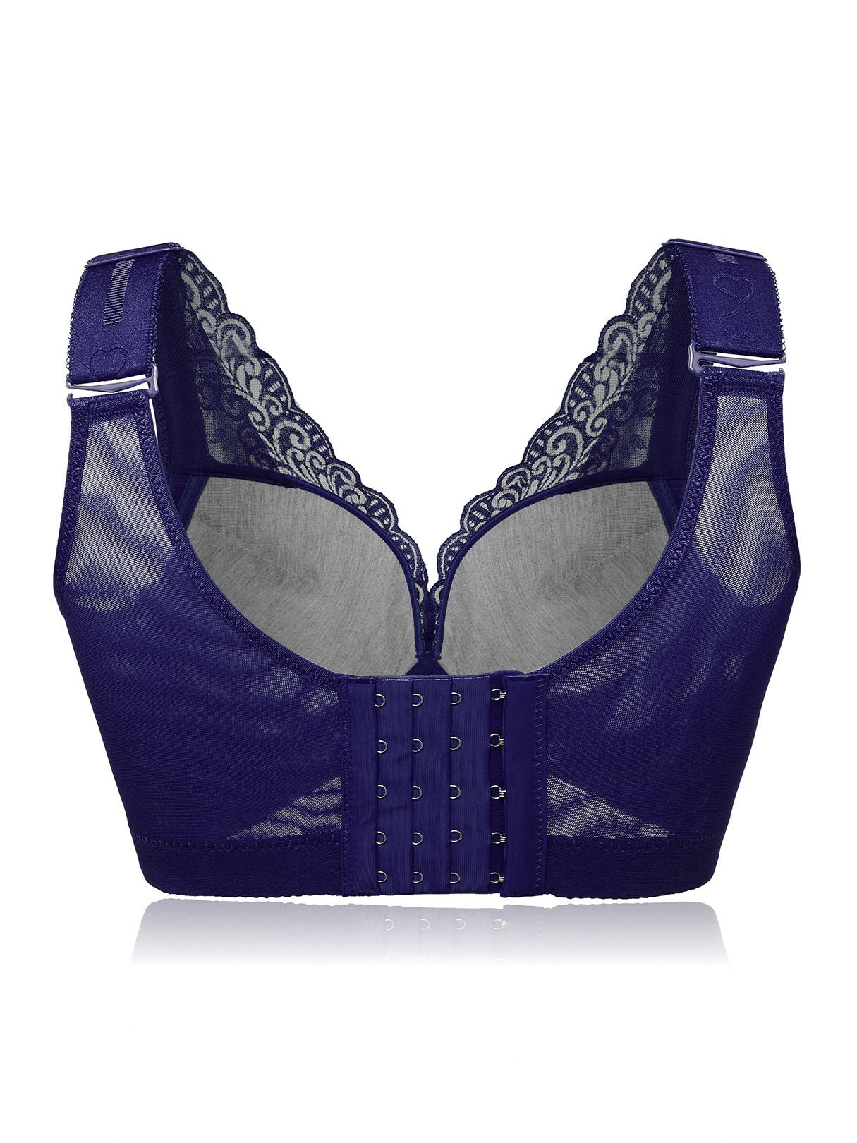 NEW FEELING Womens Blue Plus Size Intimates