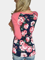 NEW FEELING Womens Pink T-Shirts