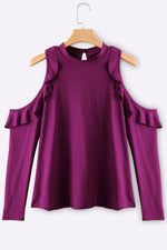 OEM Ladies Burgundy Blouses