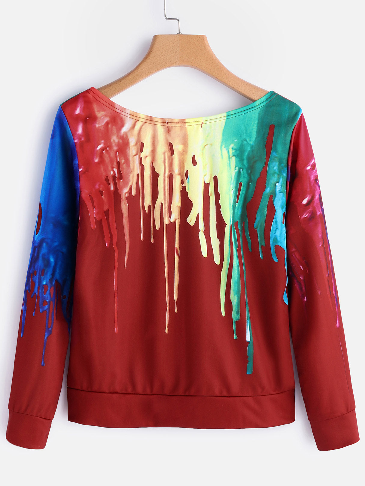 NEW FEELING Womens Red T-Shirts