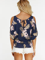 NEW FEELING Womens Navy T-Shirts