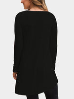 NEW FEELING Womens Black T-Shirts