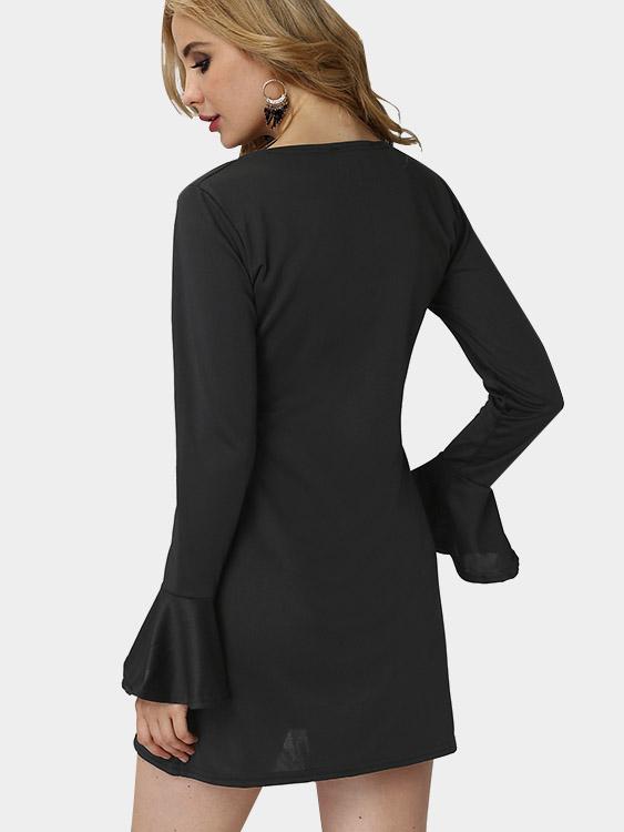 NEW FEELING Womens Black Sexy Dresses