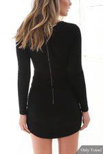 NEW FEELING Womens Black Sexy Dresses