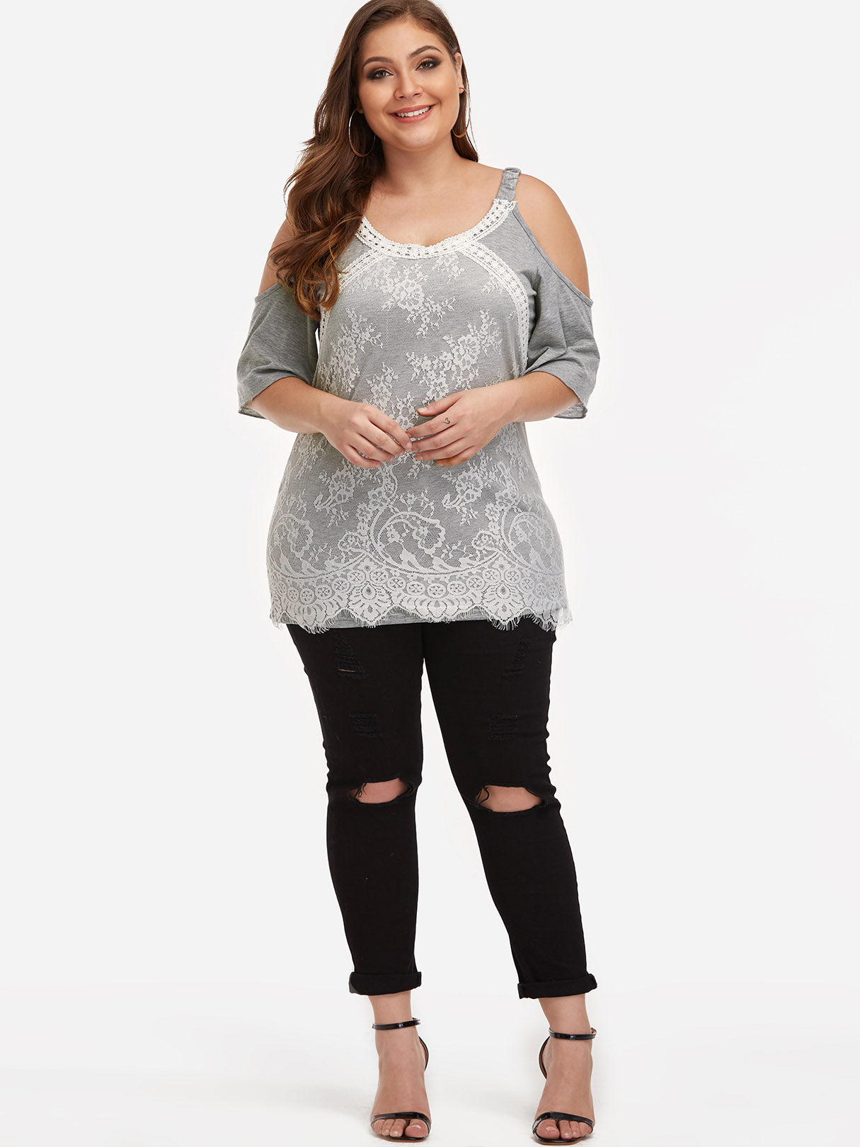 OEM ODM Womens Half Sleeve Plus Size Tops