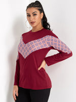 Wholesale Round Neck Plain Long Sleeve T-Shirt