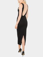 NEW FEELING Womens Black Maxi Dresses