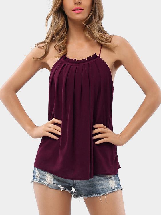 OEM Ladies Black Camis