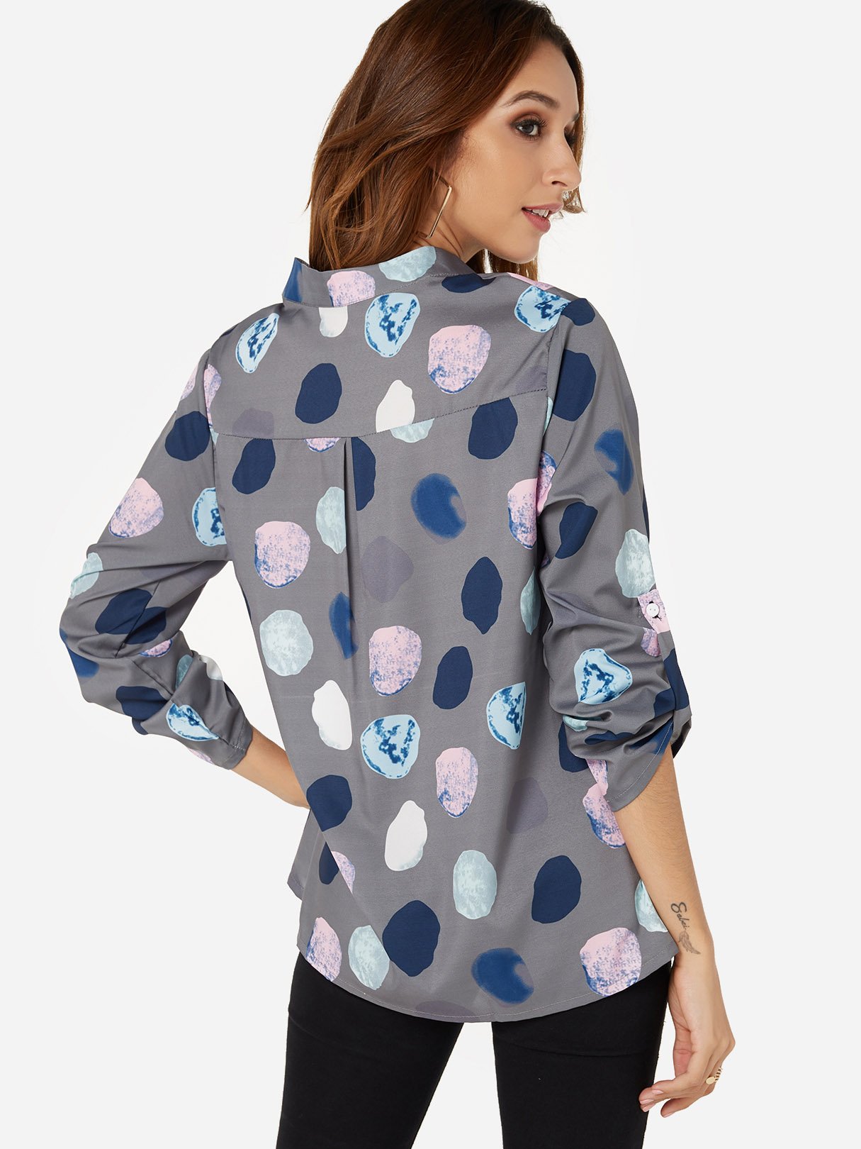 Womens 3/4 Sleeve Blouses