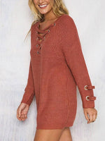 OEM Ladies Orange Sweaters