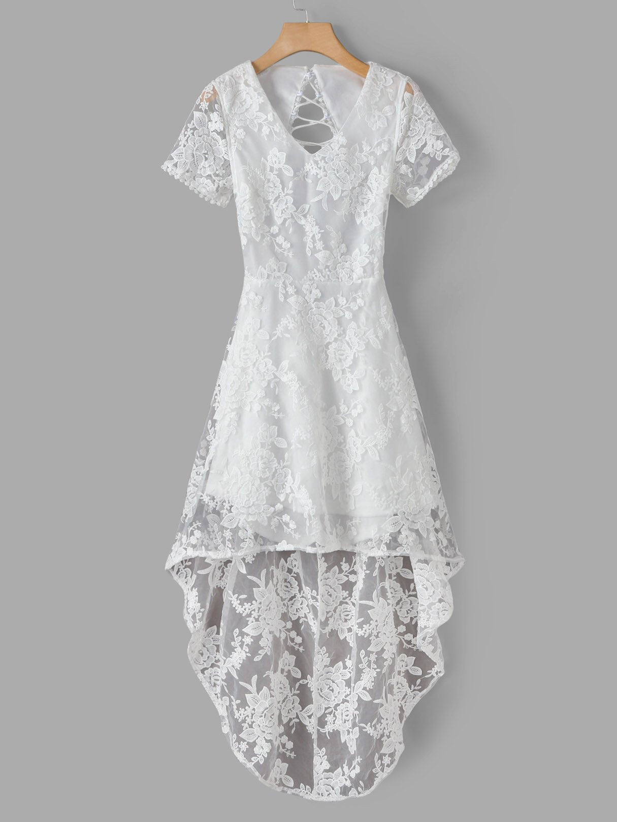 ODM Ladies Short Sleeve Mini Dress