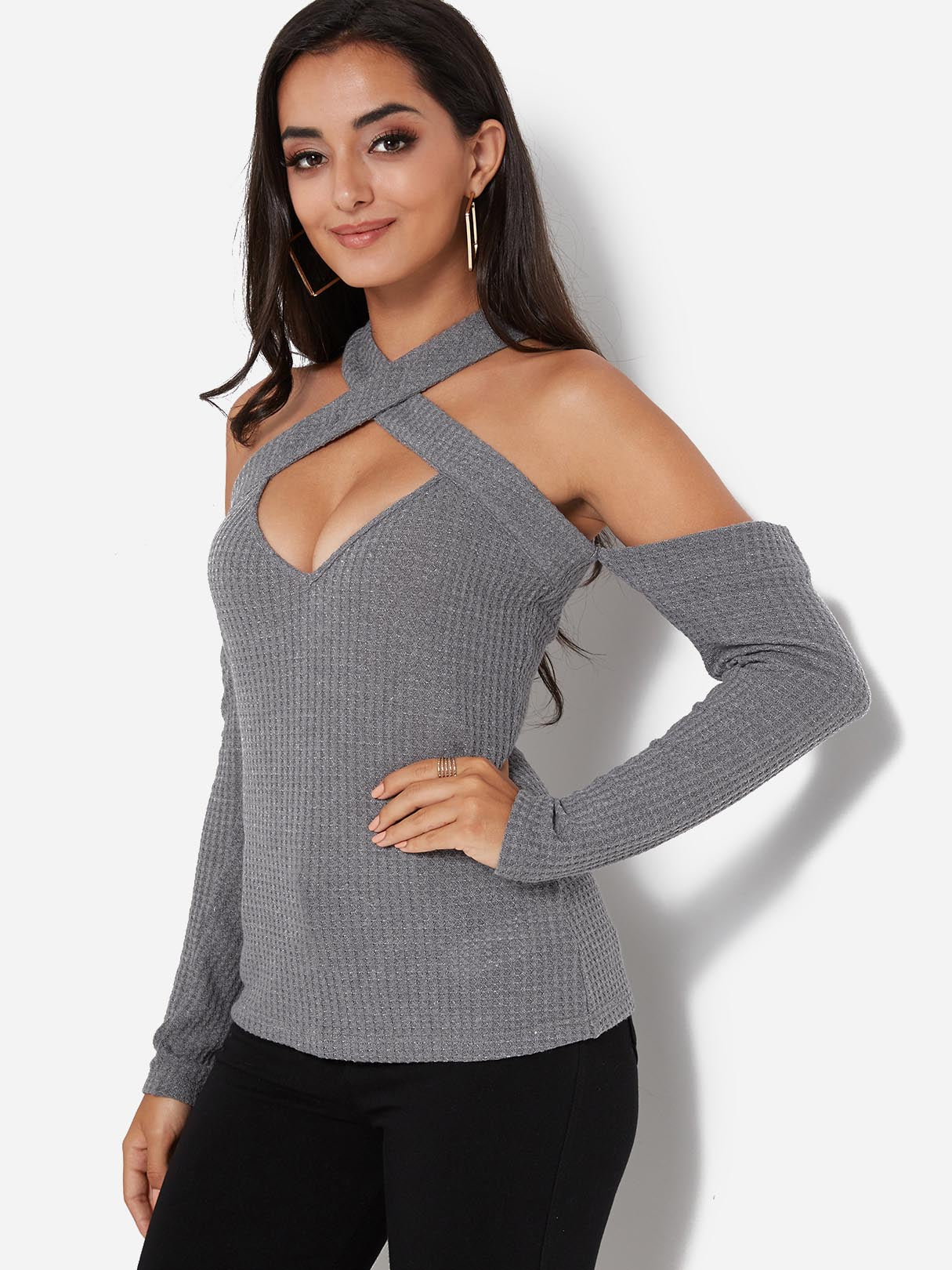 OEM Ladies Grey T-Shirts