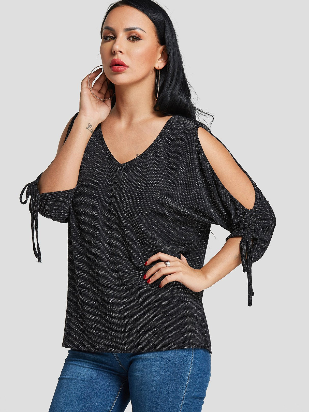 ODM Ladies 3/4 Sleeve T-Shirts
