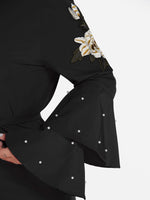 ODM Ladies Long Sleeve Plus Size Dress