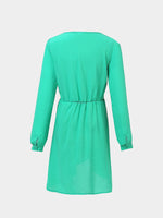 NEW FEELING Womens Green Mini Dresses