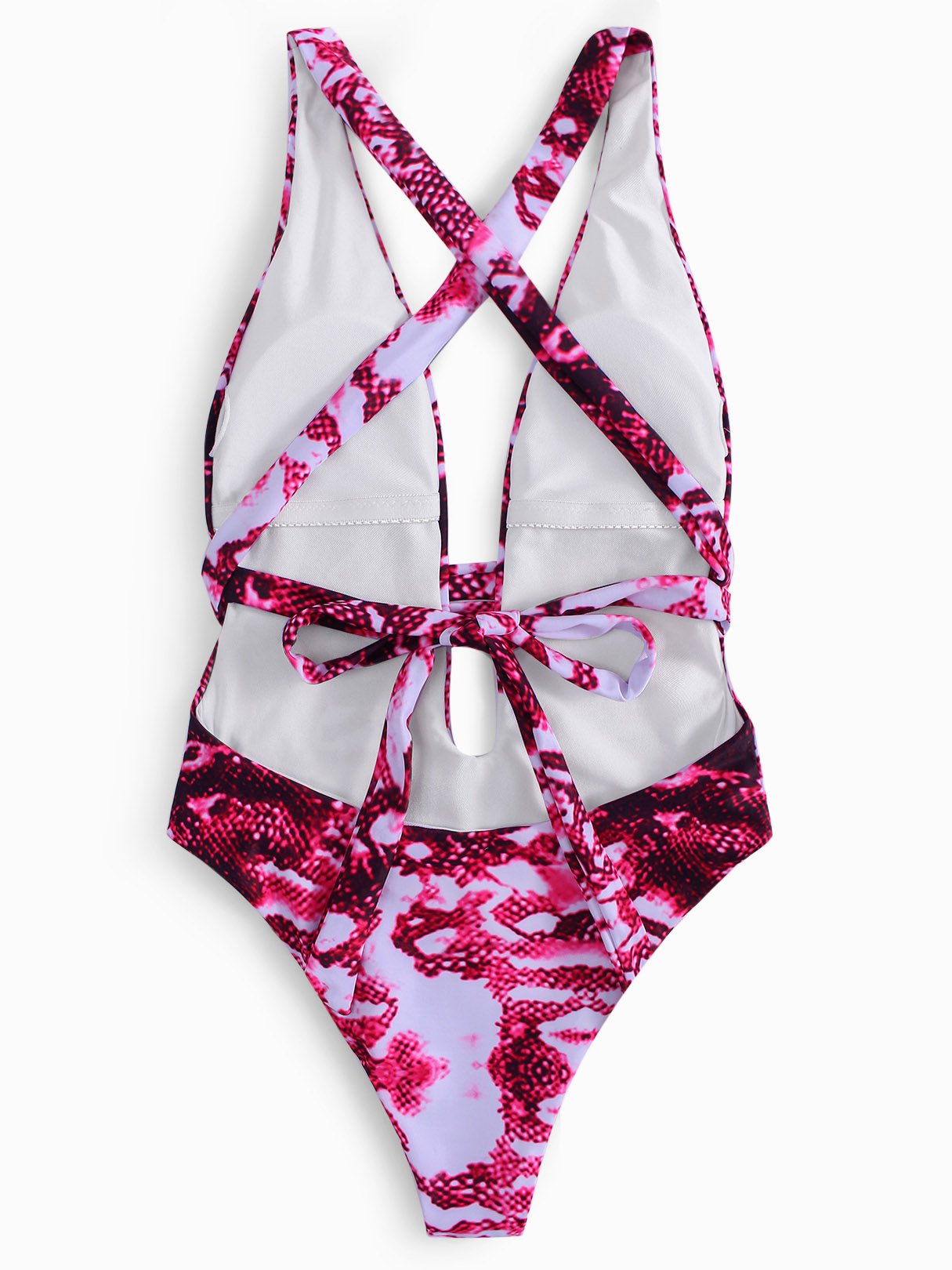 NEW FEELING Womens Fuchsia Bikinis