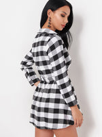 OEM ODM White Mini Shirt Dress