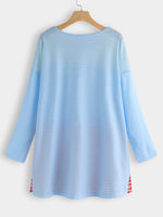 NEW FEELING Womens Multi T-Shirts