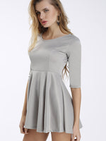 OEM Ladies Grey Mini Dresses