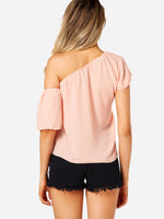 OEM Ladies Pink Blouses