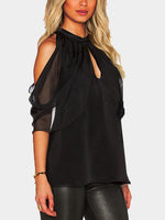 OEM Ladies Black Blouses