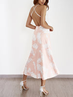 NEW FEELING Womens White Midi Dresses