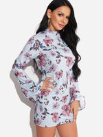 NEW FEELING Womens Blue Mini Dresses