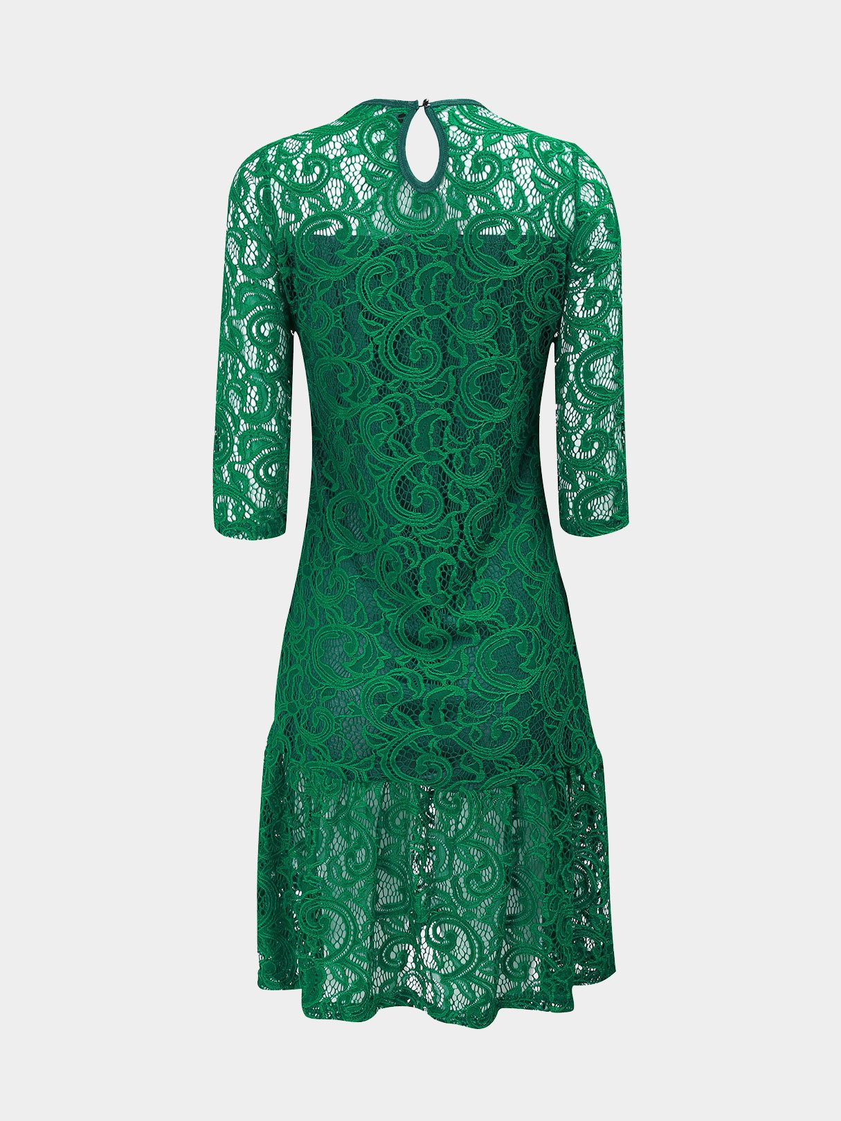 NEW FEELING Womens Green Midi Dresses