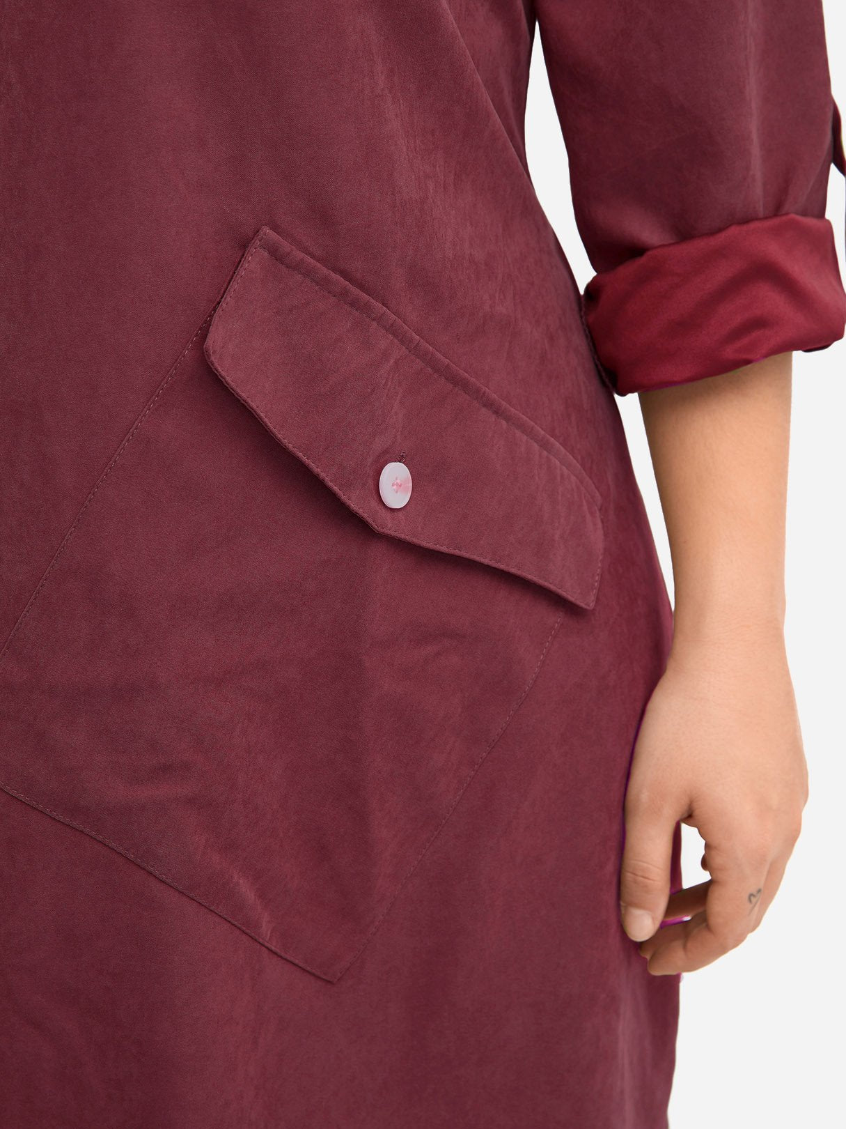 Custom Womens Long Sleeve Plus Size Dress