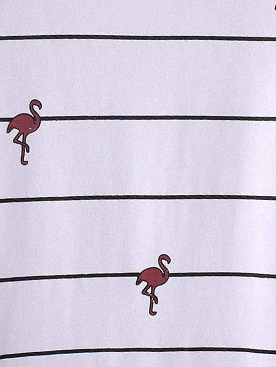 OEM Ladies Striped T-Shirts