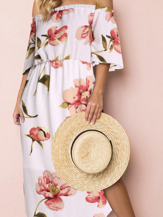 Custom Ladies Off The Shoulder Dresses
