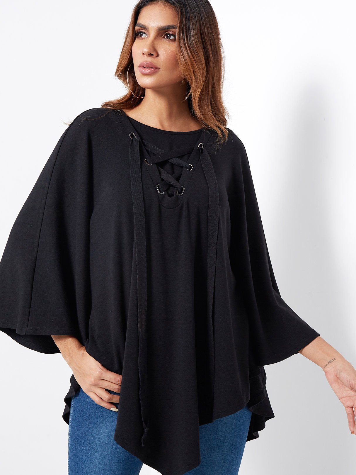 OEM Ladies Black T-Shirts