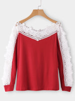 OEM Ladies Red T-Shirts