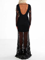 NEW FEELING Womens Black Maxi Dresses