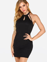 OEM Ladies Black Sexy Dresses