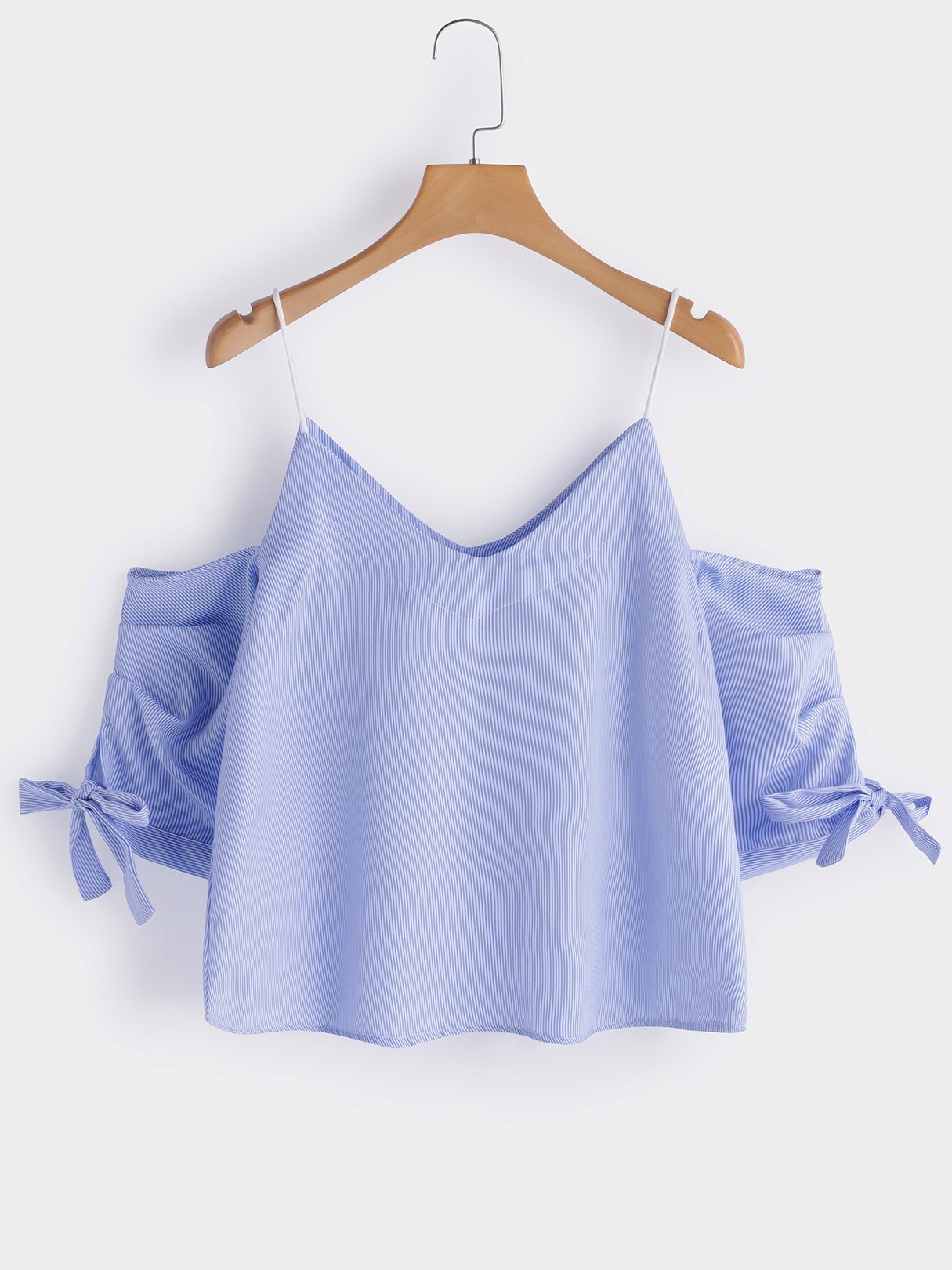 NEW FEELING Womens Blue Blouses