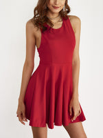 OEM Ladies Red Mini Dresses