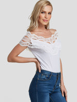 OEM Ladies White T-Shirts