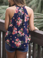 NEW FEELING Womens Navy Camis