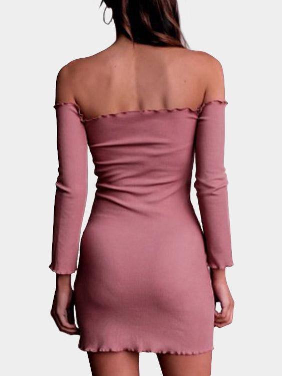 NEW FEELING Womens Pink Mini Dresses