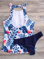 NEW FEELING Womens Floral Tankinis