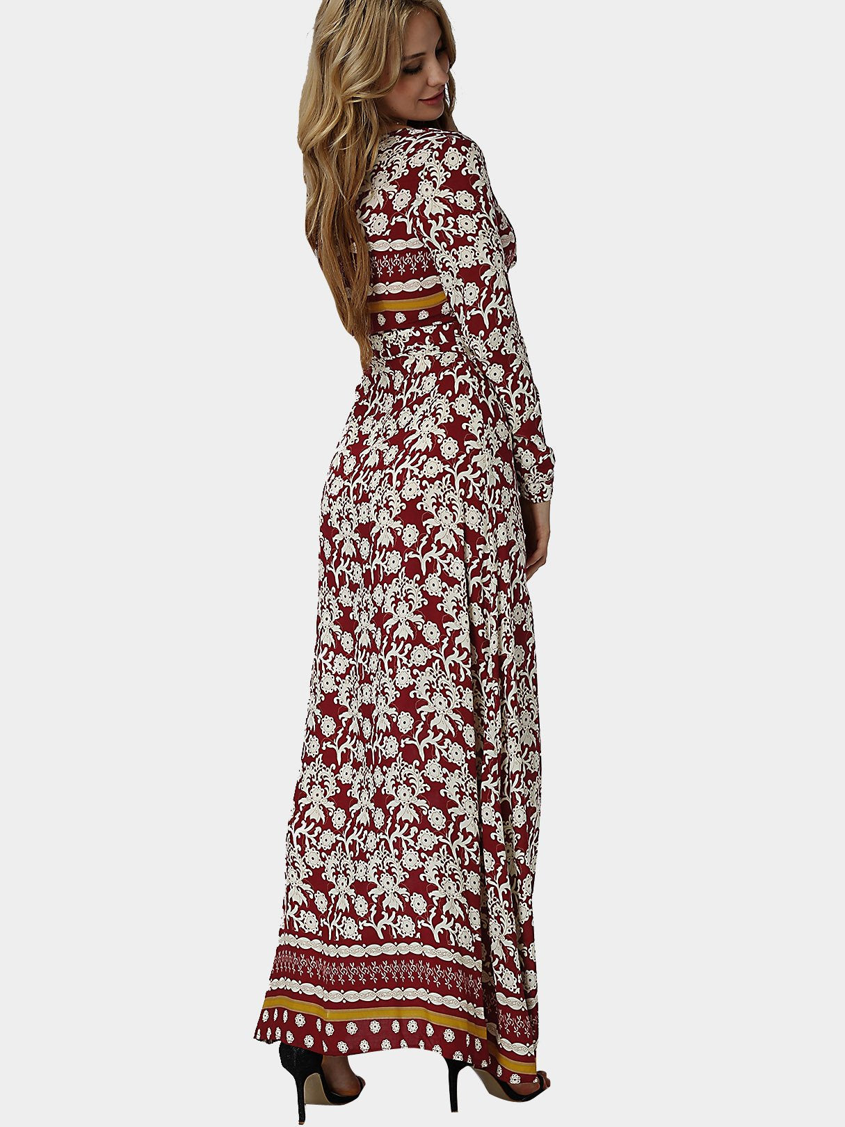 NEW FEELING Womens Floral Maxi Dresses