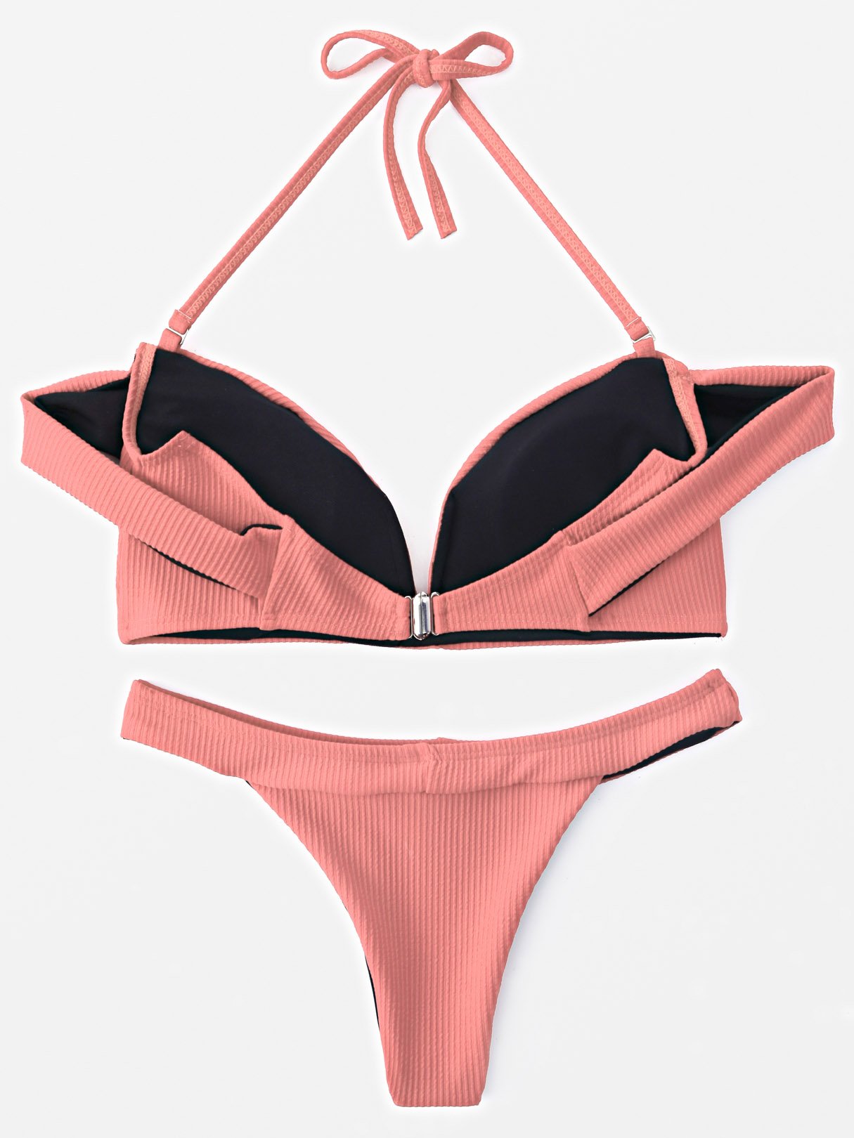 NEW FEELING Womens Pink Bikinis