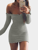 OEM ODM Ladies Green Mini Dresses